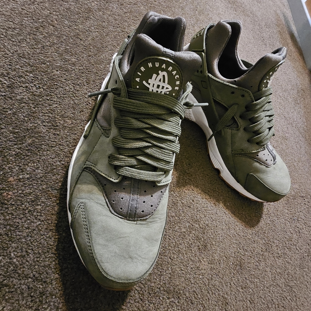 Nike Air Green Huarache Mens 9.5
